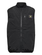 Patch Pocket Gilet Foret Vest Black Lyle & Scott Junior