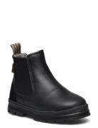 Chai Wool Chelsea Tex Boots Støvler Black Wheat