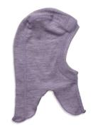 Balaclava, Double Layer Accessories Headwear Balaclava Purple CeLaVi