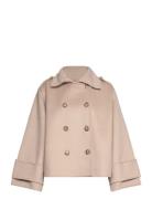 Teramo Coat Uldjakke Jakke Beige Stylein