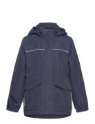 Polyester Boys Jacket Outerwear Jackets & Coats Windbreaker Blue Mikk-line