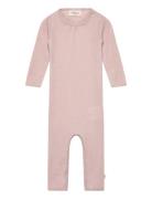 Wool Jumpsuit Gatherings Jumpsuit Pink Wheat