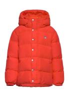 Relaxed Puffer Jacket Foret Jakke Red GANT