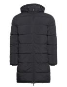 Slhcooper Puffer Coat Noos Parka Jakke Black Selected Homme