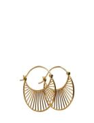 Large Daylight Earrings 30 Mm Accessories Jewellery Earrings Hoops Gold Pernille Corydon