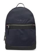 Th Elevated Nylon Backpack Rygsæk Taske Navy Tommy Hilfiger