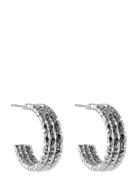 Lexie Tripple Hoop Accessories Jewellery Earrings Hoops Silver By Jolima