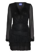 Angelcras Dress Kort Kjole Black Cras
