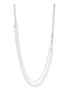 Blink Crystal Necklace Silver-Plated Accessories Jewellery Earrings Hoops Silver Pilgrim