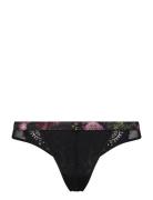 Amelie String R G-streng Undertøj Black Hunkemöller