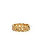 Ix Crunchy Curb Ring Ring Smykker Gold IX Studios