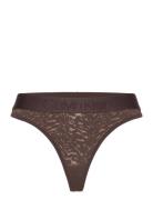 Thong G-streng Undertøj Brown Calvin Klein