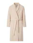 Hotel Velour Robe Morgenkåbe Beige Lexington Home