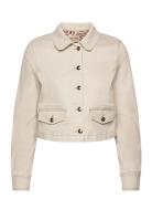 Mmcollie Shimmer Jacket Jakke Denimjakke Cream MOS MOSH