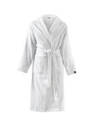 Lina Bath Robe Morgenkåbe White Himla