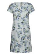 Nightdress Aop Roses Nattøj Blue Lindex