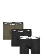 Boxerbr 3P Bold Boxershorts Green BOSS