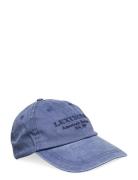 York Washed Cotton Cap Accessories Headwear Caps Blue Lexington Clothing