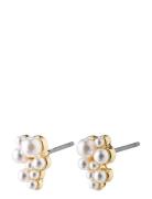 Relando Pearl Earrings Accessories Jewellery Earrings Studs Gold Pilgrim