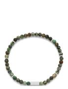 Matheo - Bracelet With Turquoise Beads Armbånd Smykker Green Samie