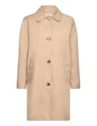 Coats Woven Tynd Frakke Beige Esprit Casual