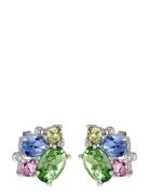 Emma Ss Pastel Multi Accessories Jewellery Earrings Studs Silver Dyrberg/Kern