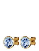 Dia Sg Light Sapphire Accessories Jewellery Earrings Studs Blue Dyrberg/Kern