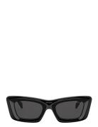 0Pr 13Zs 50 1Ab5S0 Firkantede Solbriller Black Prada Sunglasses