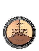 3 Steps To Sculpt Face Sculpting Palette Contouring Makeup NYX Professional Makeup
