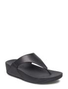 Lulu Leather Toepost Flade Sandaler Black FitFlop