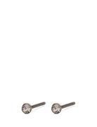 Yana Micro Crystal Earstuds Accessories Jewellery Earrings Studs Silver Pilgrim