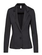 Sc-Daniela Blazers Single Breasted Blazers Black Soyaconcept