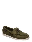 Docksides Crazy H Sejlersko Sko Green Sebago