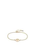 Elin Recycled Coin Bracelet Gold-Plated Accessories Jewellery Bracelets Chain Bracelets Gold Pilgrim