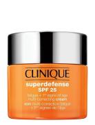 Superdefense Spf 25 Fatigue Multi-Correcting Face Cream, Very Dry To Cominbation Skin Fugtighedscreme Dagcreme Nude Clinique