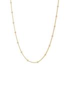 Solar Necklace Accessories Jewellery Necklaces Chain Necklaces Gold Pernille Corydon