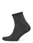 Pcsebby Glitter Long Socks Noos Bc Lingerie Socks Regular Socks Black Pieces