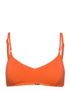 Seadive Bralette Swimwear Bikinis Bikini Tops Triangle Bikinitops Orange Seafolly