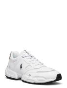 Jogger Leather-Paneled Sneaker Low-top Sneakers White Polo Ralph Lauren