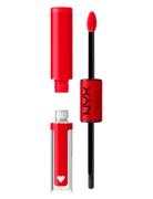 Shine Loud Pro Pigment Lip Shine Lipgloss Makeup Red NYX Professional Makeup