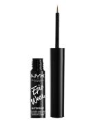 Epic Wear Metallic Liquid Liner Eyeliner Makeup Brown NYX Professional Makeup