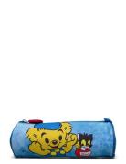 Bamse Happy Friends Round Pencil Case Accessories Bags Pencil Cases Blue Bamse