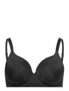 Bra Dahlia Matt Shiny Plus Lingerie Bras & Tops Full Cup Bras Black Lindex