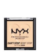 Can’t Stop Won’t Stop Mattifying Powder Pudder Makeup Cream NYX Professional Makeup