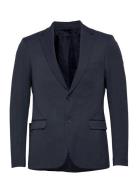 Sdfredrick Clas Blazer Suits & Blazers Blazers Single Breasted Blazers Navy Solid