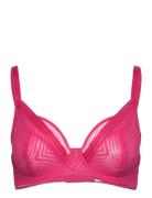 Tailored Uw High Apex Plunge Bra Lingerie Bras & Tops Wired Bras Pink Freya