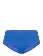 Essentials Wide Side Retro Swimwear Bikinis Bikini Bottoms Bikini Briefs Blue Seafolly