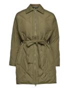 Kylie Quilted Jacket Quiltet Jakke Green Lexington Clothing