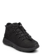 Mid Lace Sneaker Spri Jetbl Low-top Sneakers Black Timberland