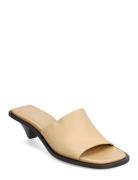 Naima Mid Heel Sandal Sandal Med Hæl Beige Filippa K